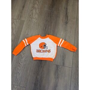 Vintage 1980s NFL Cleveland Browns Football Size 12 months Crewneck Sweatshirt